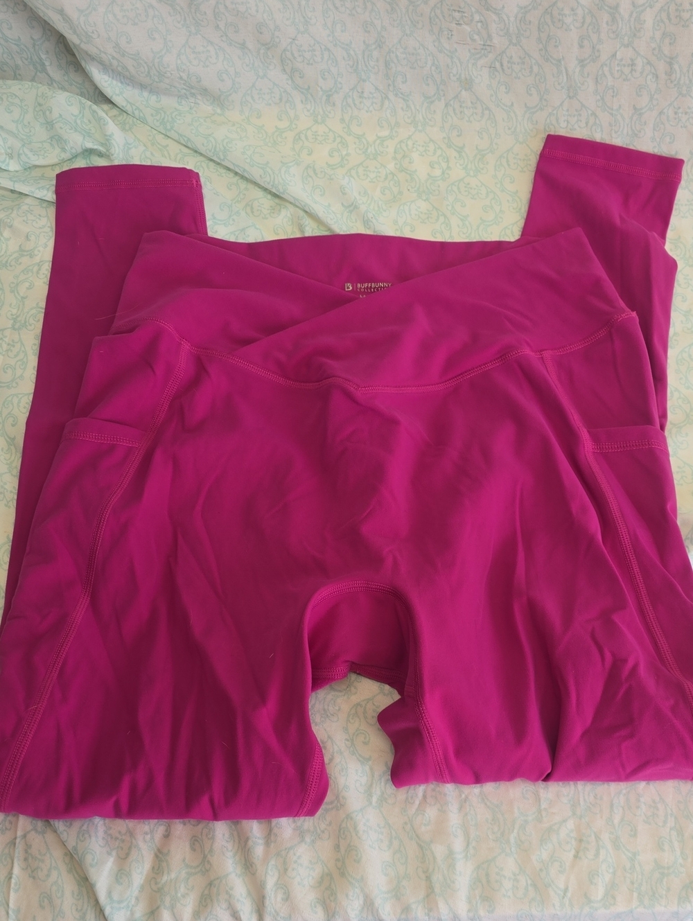 Buff Bunny Legacy Legging Size Large Pharoah Pink